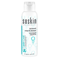 Soskin Cleansing gel body & hair "Baby Care" Детский очищающий гель для тела и волос 100 мл.