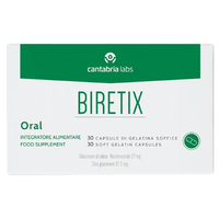 BiRetix Oral БАД с глюконатом цинка и никотинамидом 30 капсул.