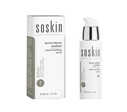 Soskin Intense Clarifying serum Интенсивная осветляющая (очищающая) сыворотка 30 мл.