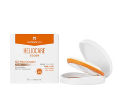 Heliocare Color Oil-Free Compact SPF 50 Sunscreen Light Крем-пудра компактная с SPF 50 для жирной и комбинированной кожи (натуральный) 10 гр.