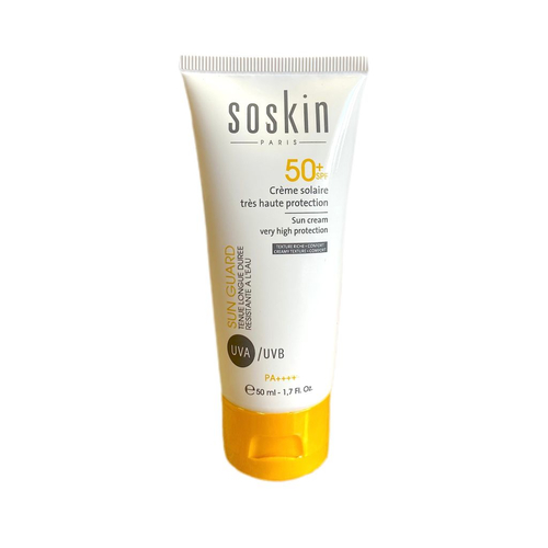 Soskin Sun cream very high protection Крем солнцезащитный SPF50+ 50 мл.