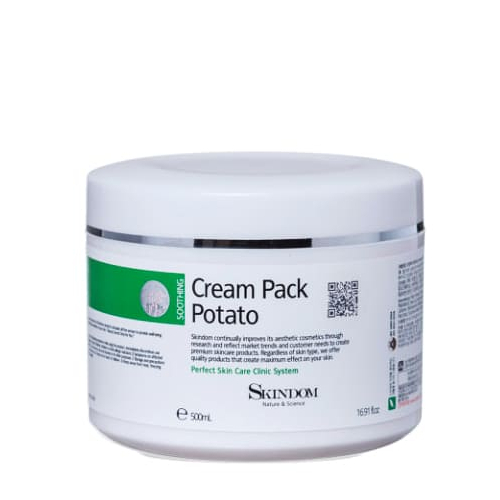 Skindom Cream Pack Potato Крем-маска для лица с экстрактом картофеля 500 мл.