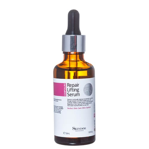 Skindom Repair Lifting Serum Сыворотка восстанавливающая для лифтинга кожи лица 100% экстракт бобов шикакай 50 мл.