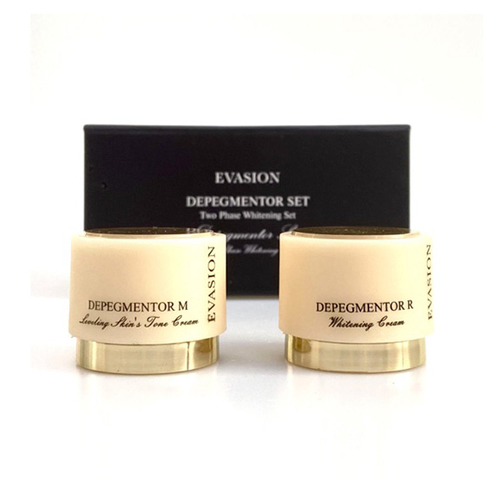 Evasion Two-phase cream whitening Крем Depegmentor set (дневной и ночной депигментирующий крем) 2*3 мл.