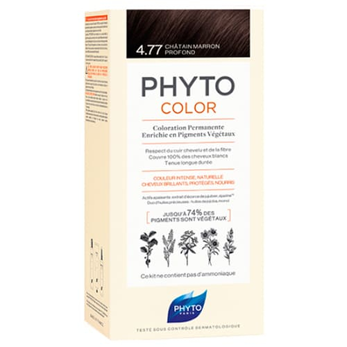 Phyto Фитоколор Краска для волос (4.77 Насыщенный глубокий Каштан)